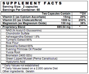 flex protex ingredients