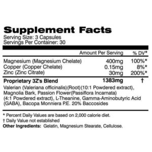 3z supp facts