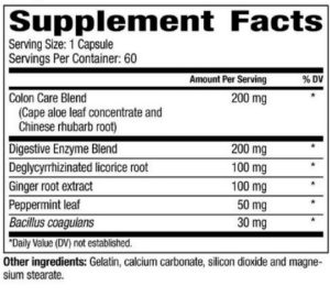 true health colon ingredients