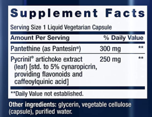 chol support ingredients