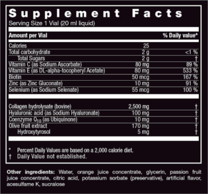 orthomol beauty supp facts