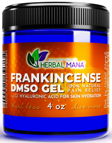 Frankincense DMSO Gel with Hyaluronic Acid (4 oz)