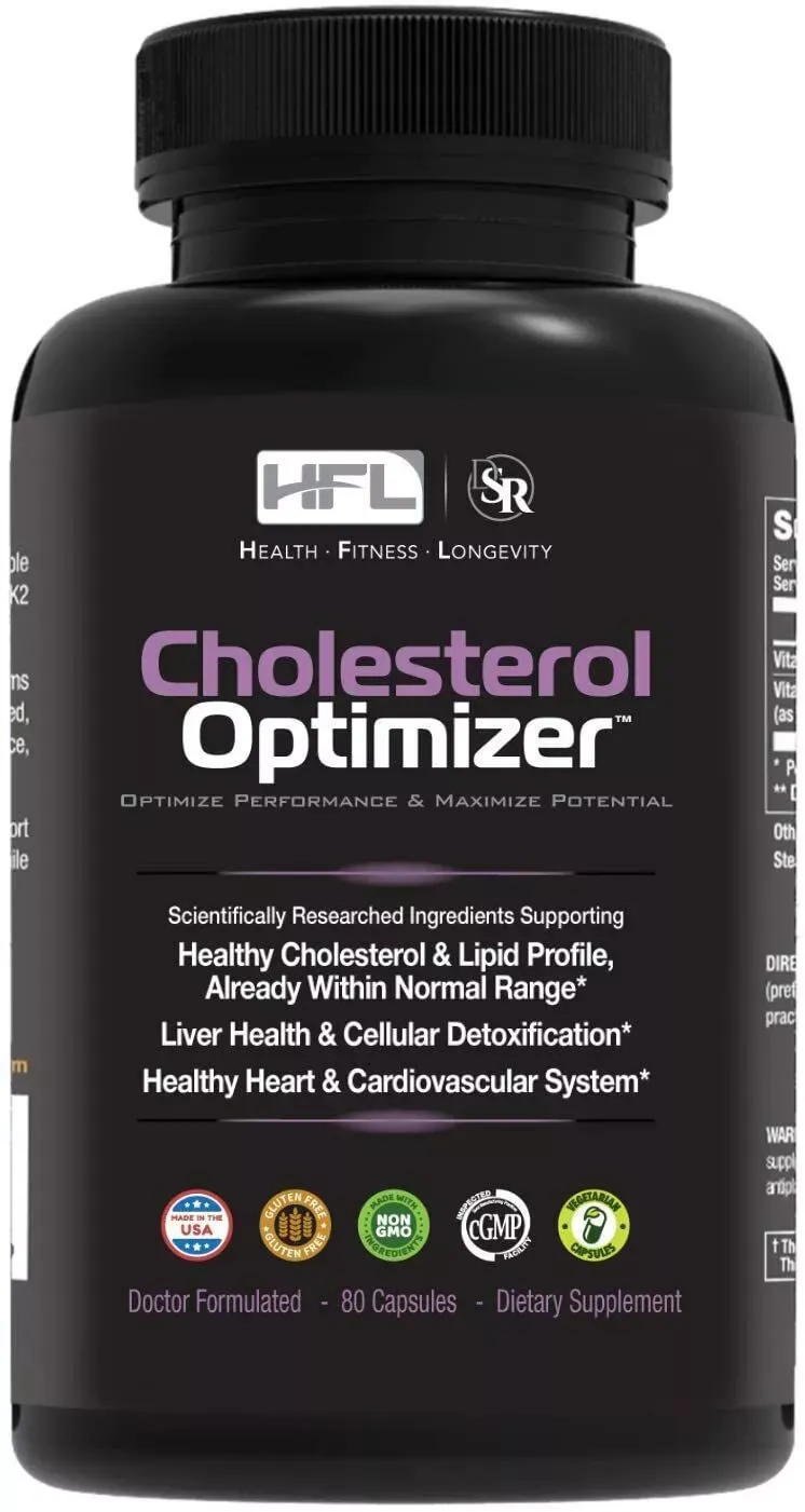 Cholesterol Optimizer vegetarian capsules dietary supplement