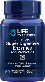 Enhanced Super Digestive Enzymes and Probiotics (60 capsules)