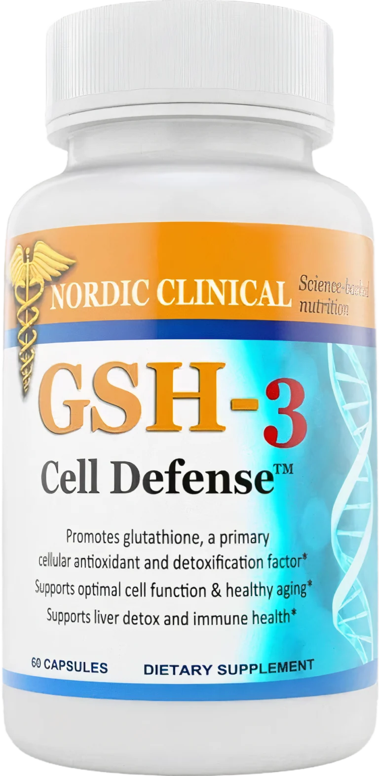 GSH-3 Cell Defense 60 capsules bottle