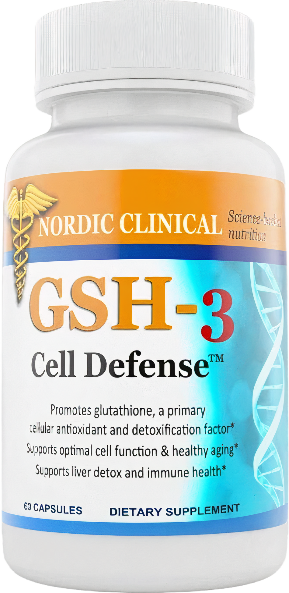 GSH-3 Cell Defense 60 capsules bottle