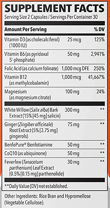 migra t ingredients migra t ingredients