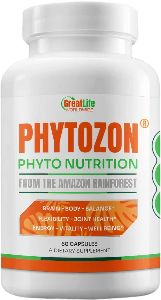 Phytozon 60 capsules dietary supplement bottle