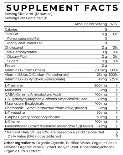 sleep supp facts sleep supp facts