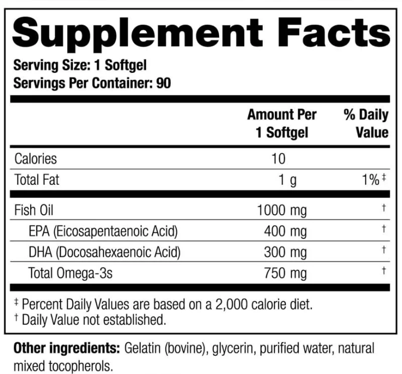 TherOmega Omega 3 Fish Oil - Image 2