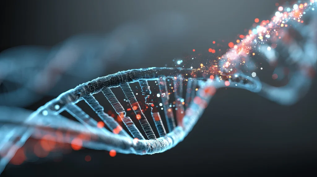 Vibrant illustration of cellular energy and metabolic wellness